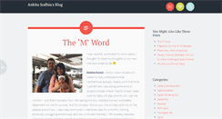 Desktop Screenshot of ankitasodhia.com